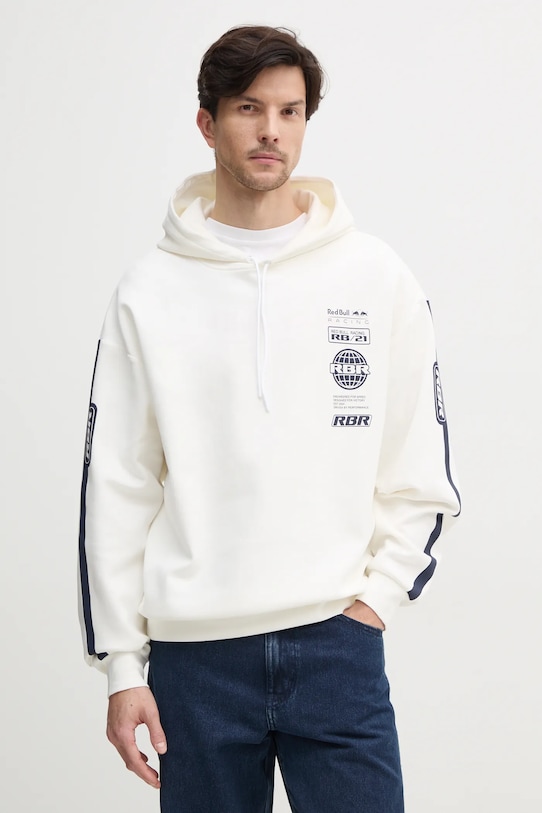 

Толстовка LOGO STACK HOODY Red Bull Racing X Pepe Jeans, бежевый