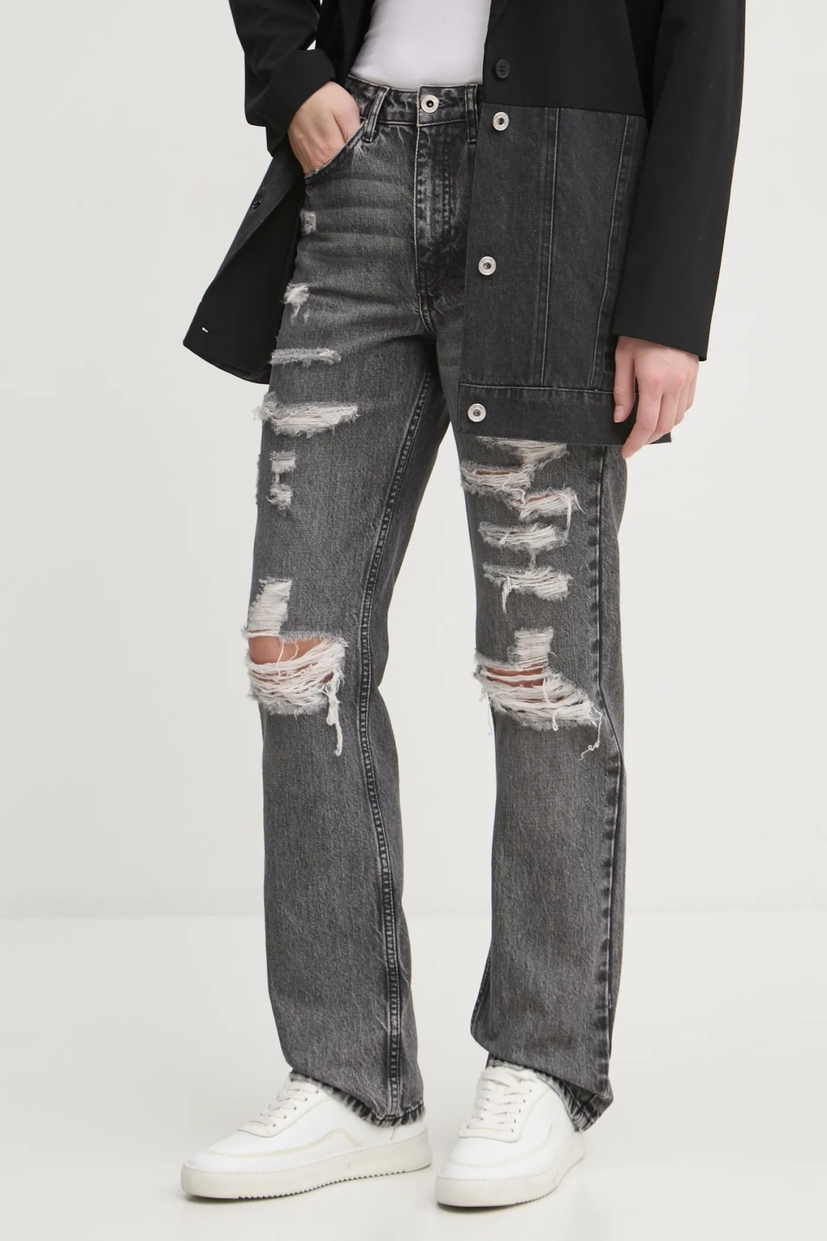 

Джинсы Karl Lagerfeld Jeans, серый