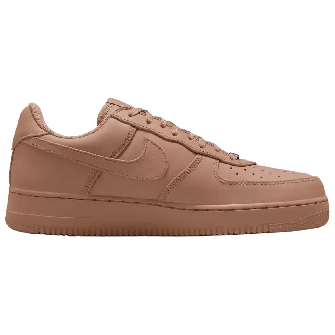 Nike Кроссовки Air Force 1 "Дышащие" низкие для скейтбординга, мужские, коричневые — фото 4