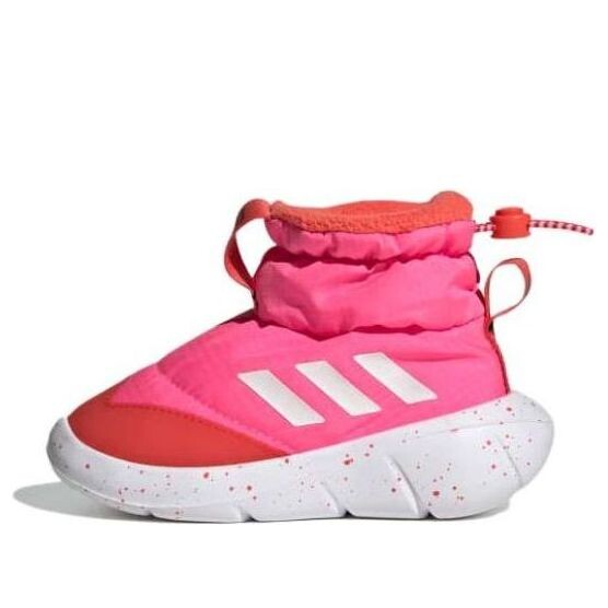 

Кроссовки монофит ботинок i Adidas, розовый