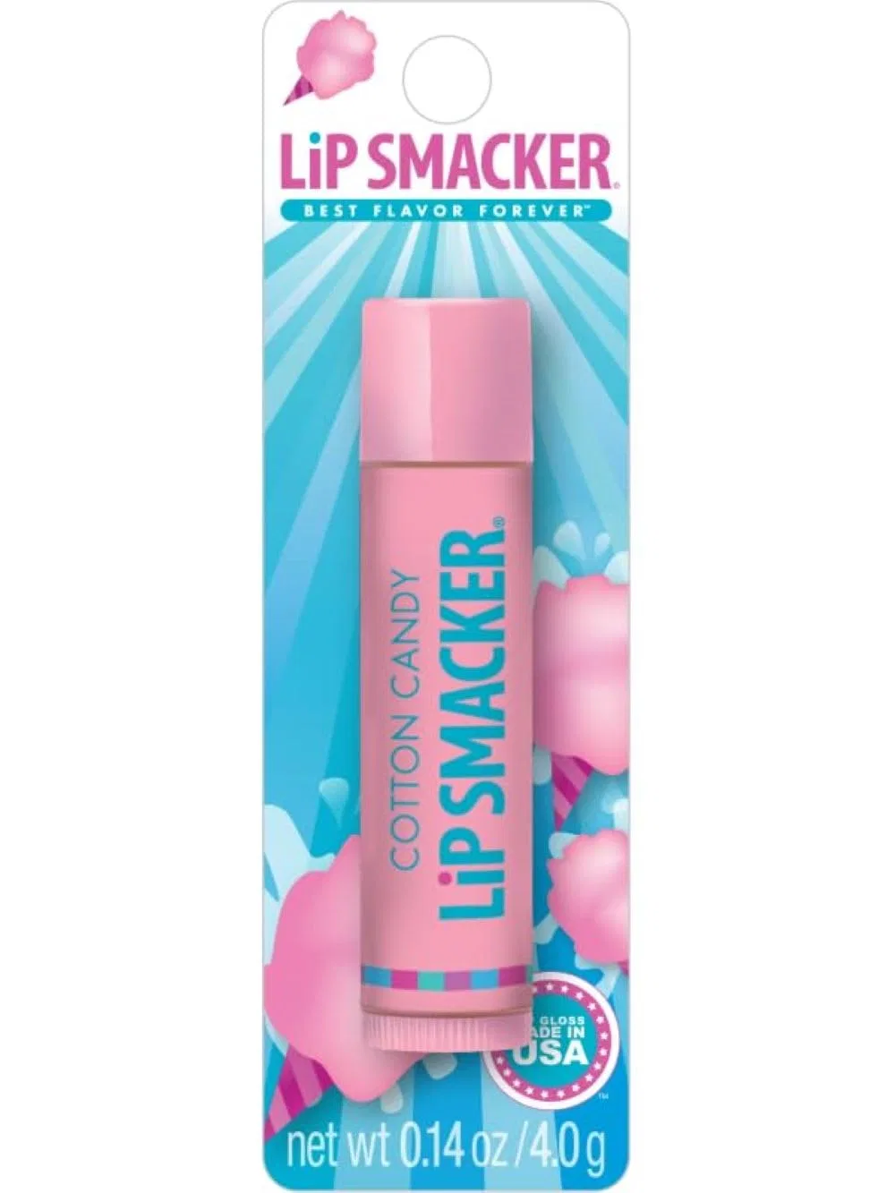 Детский бальзам для губ Lip Smacker Cotton Candy Lip Smacker