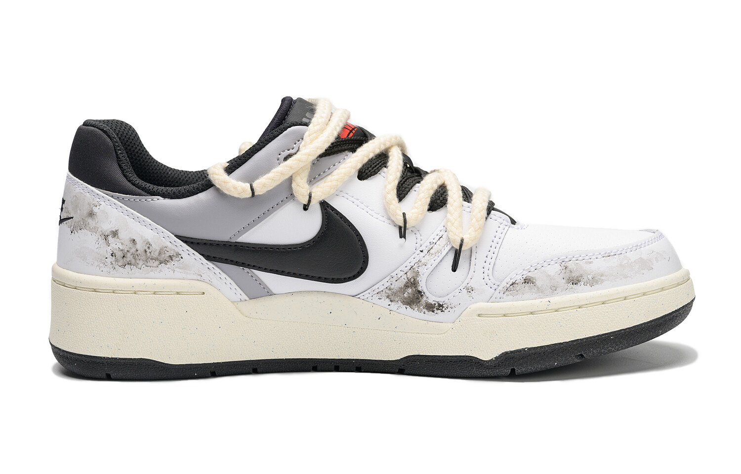 

Мужские кроссовки для скейтбординга Full Force Low-Top, белый/черный Nike