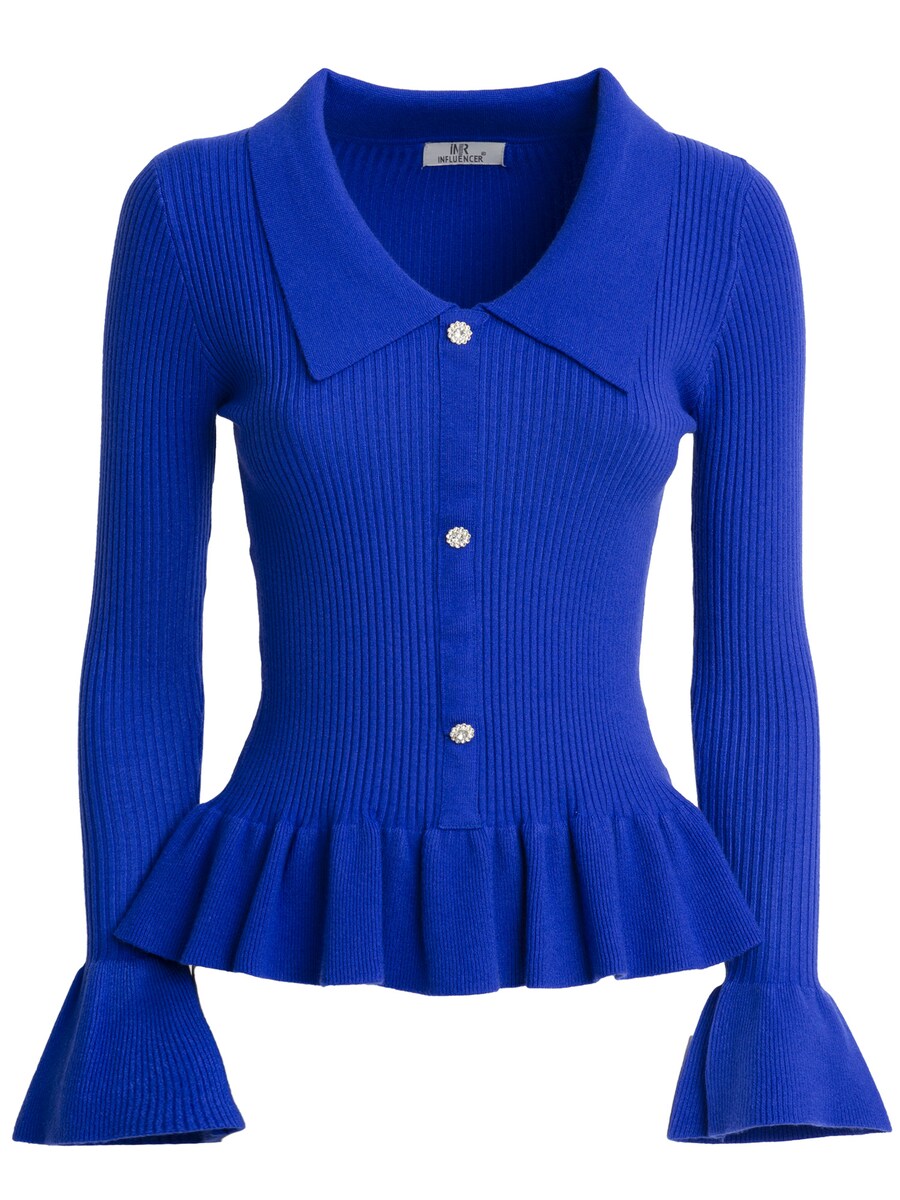 

Свитер Influencer Peplum, королевский синий