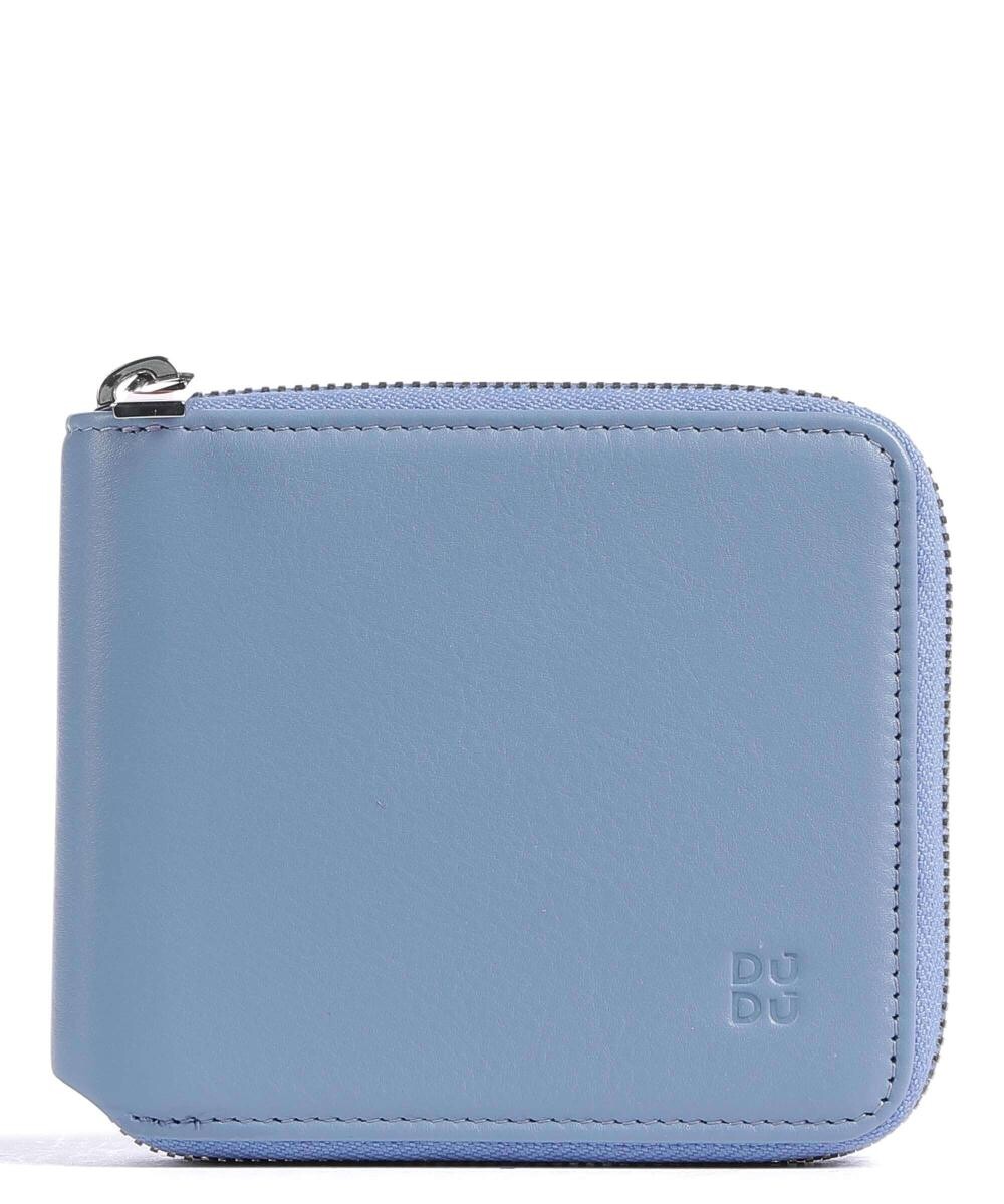 

Кошелек Faro RFID из мелкозернистой телячьей кожи Dudu Bags, синий