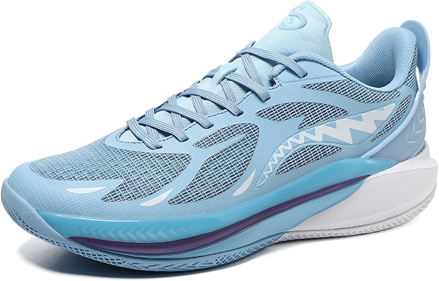 

Мужские и женские баскетбольные кроссовки, легкие, модные, с противоскользящей подошвой, дышащие Dzbajrqm, синий