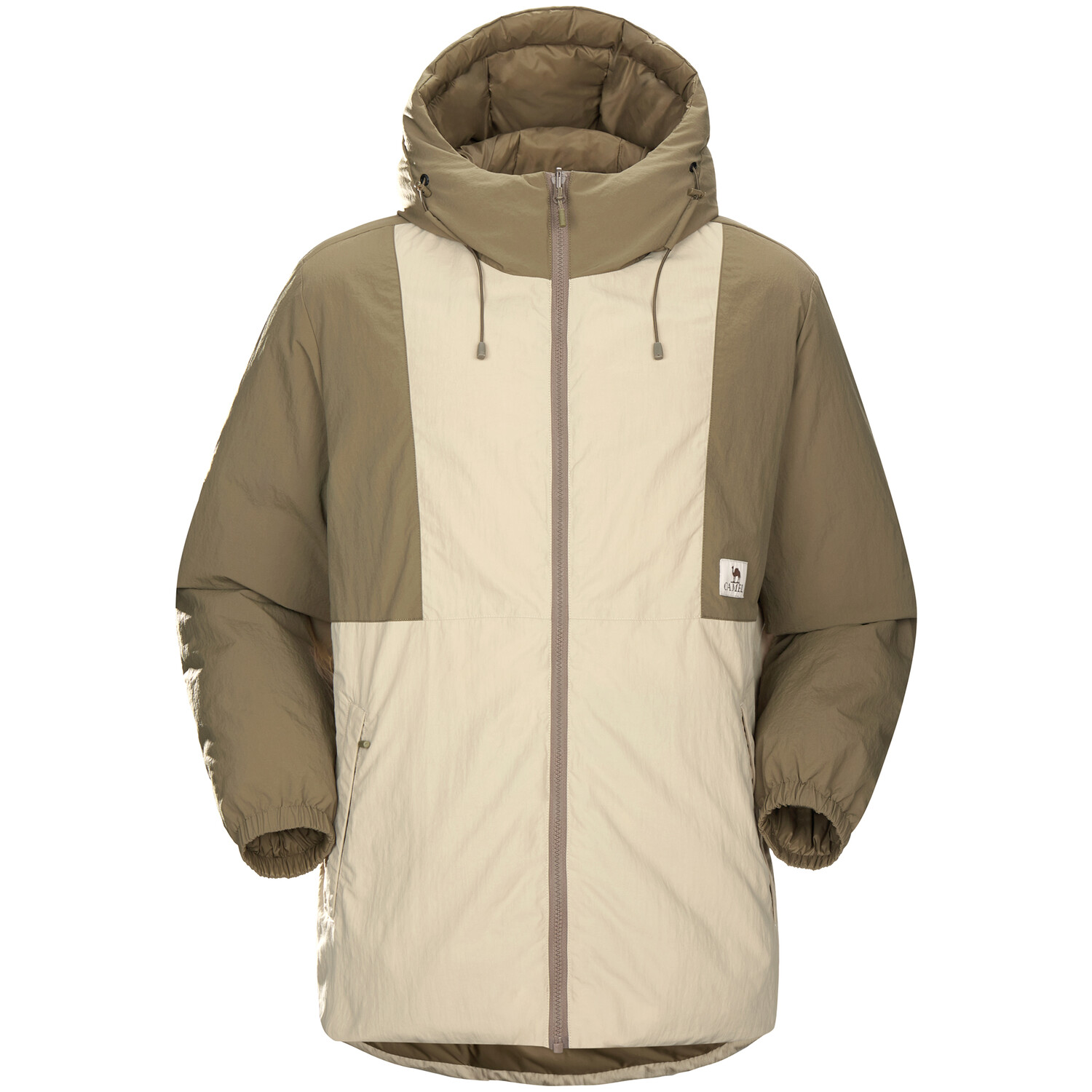 

Пуховик унисекс Camel, цвет Phantom Black/Coconut Shell