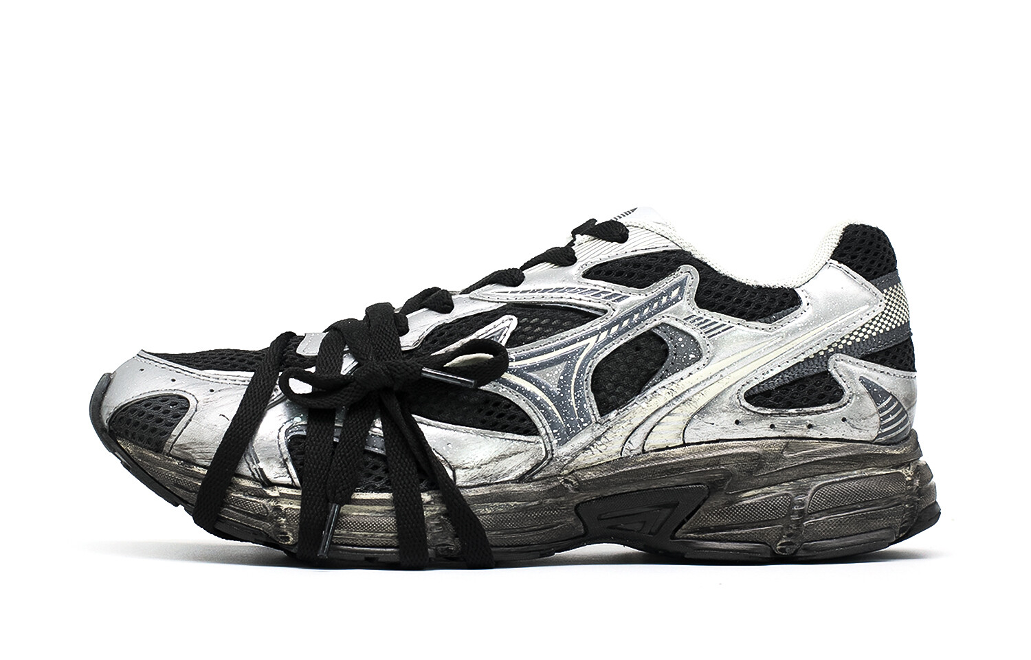 

Кроссовки Mizuno Speed 2K Lifestyle Shoes Unisex Low-top Grey/Black/Silver, серый