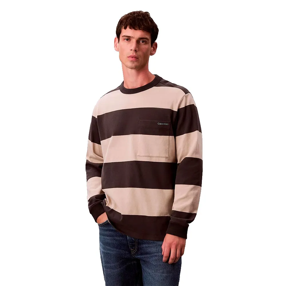 

Футболка с длинным рукавом Calvin Klein Jeans LV04RE212G, коричневый