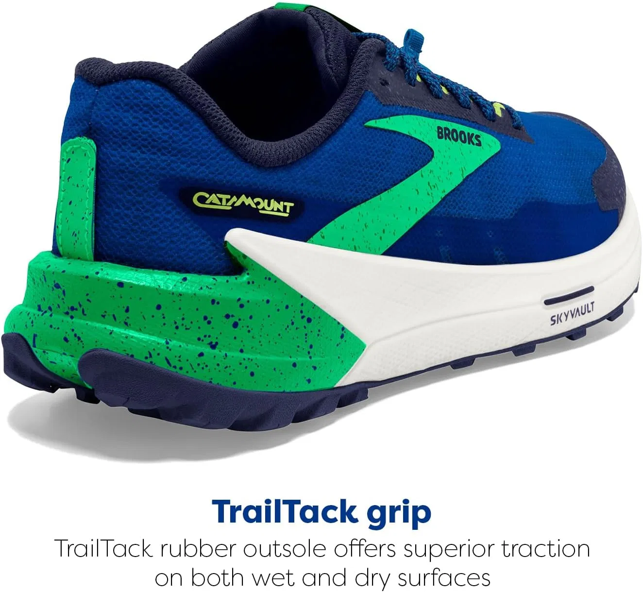 Мужские кроссовки Brooks Catamount 2, Blue Surf The Web Size N — фото 3