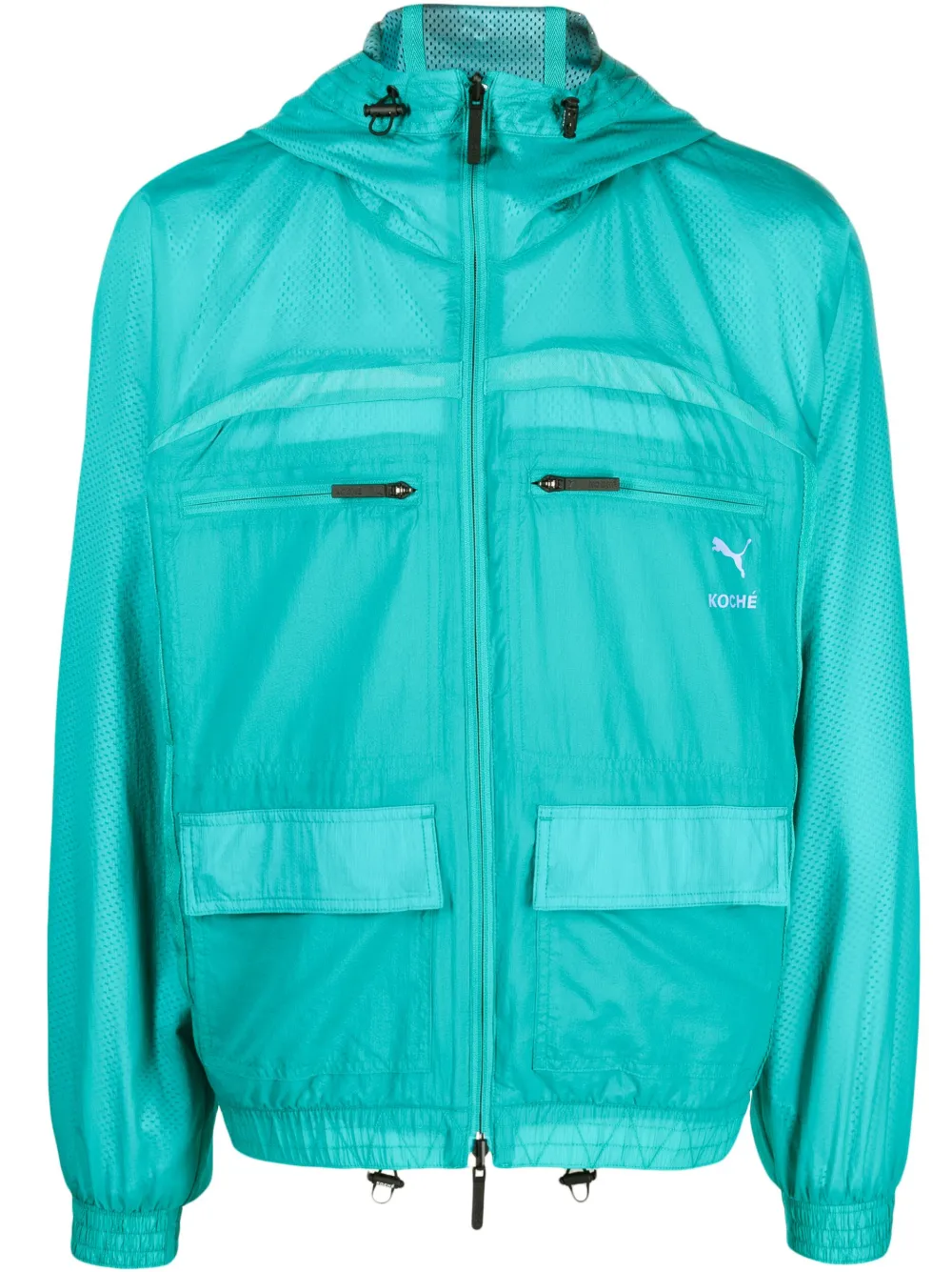 

Двусторонняя куртка из коллаборации с Koché PUMA, синий