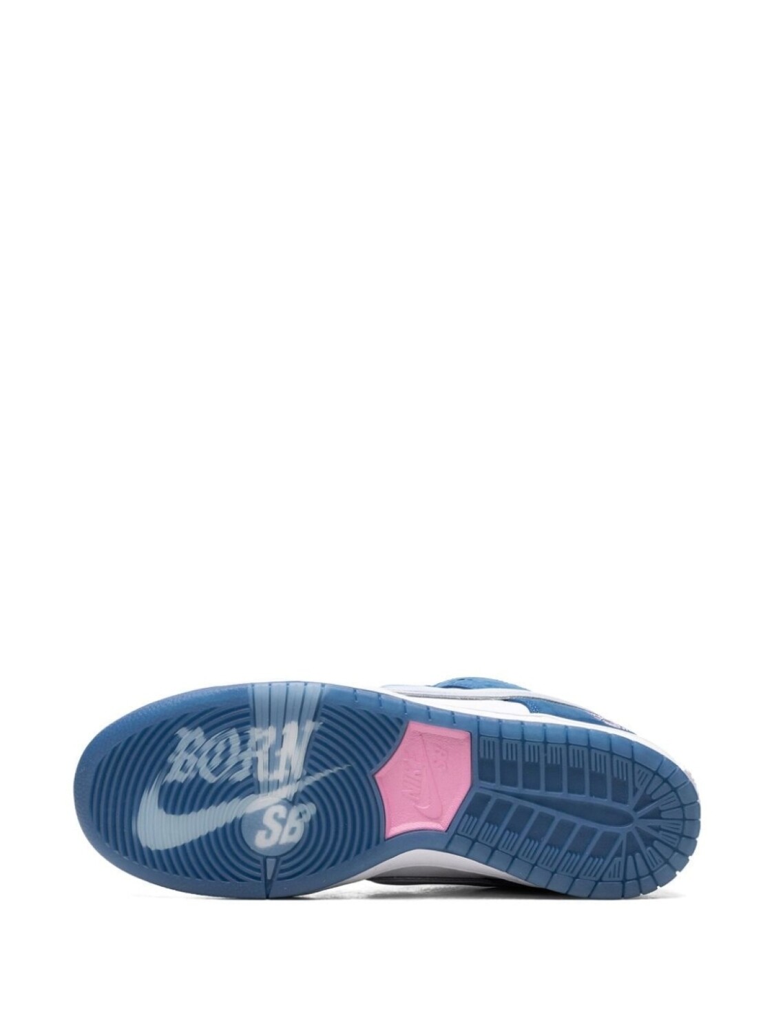 Кроссовки SB Dunk Low 'Born x Raised' Nike, синий — фото 2