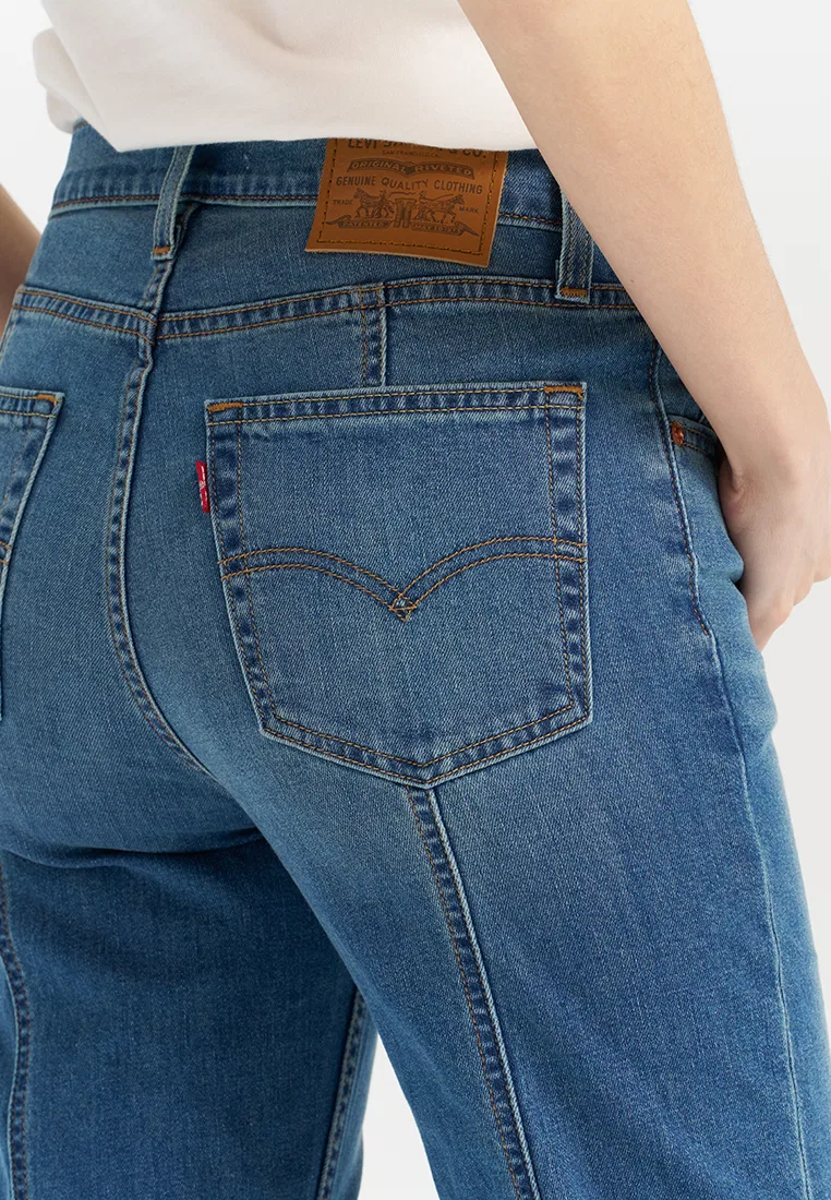 Джинсы женские прямые с высокой посадкой 724, Levi’s Levi'S, мультиколор — фото 3