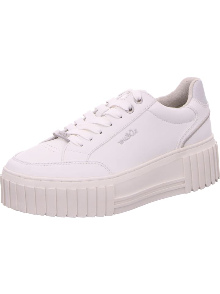 Элегантные туфли на шнуровке sOliver Schnürhalbschuh, белый