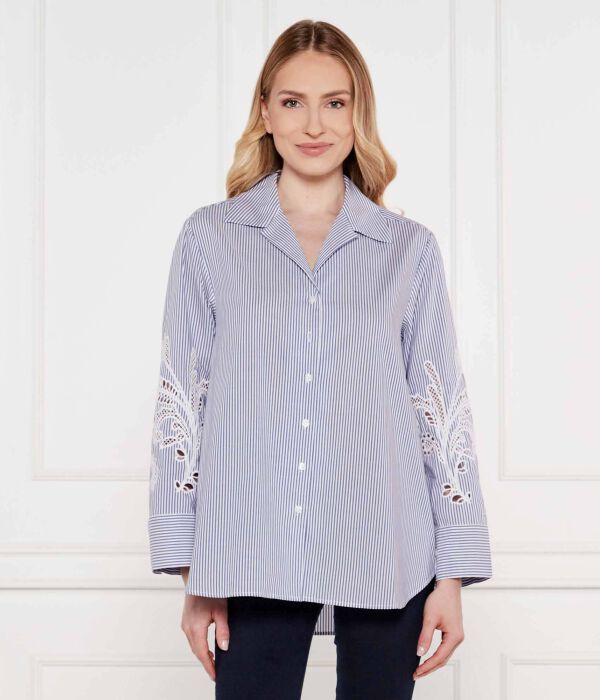 

Рубашка Relaxed fit Tommy Hilfiger, синий