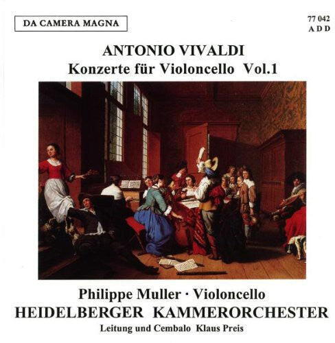 

CD диск Vivaldi / Muller / Heidelberger: Konzerte Fur Violon Cello 1