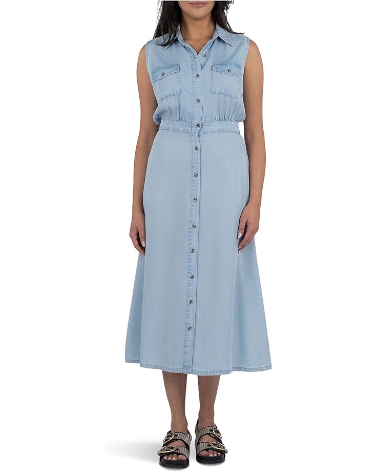

Платье KUT from the Kloth Dorothy Button Down Dress, цвет Light Wash