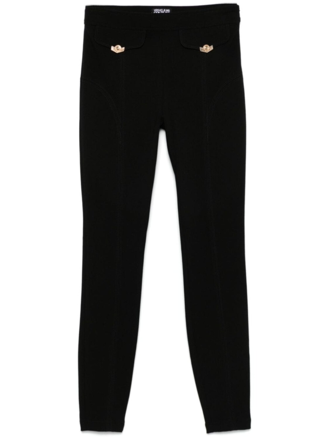 

Versace Jeans Couture брюки из джерси, черный