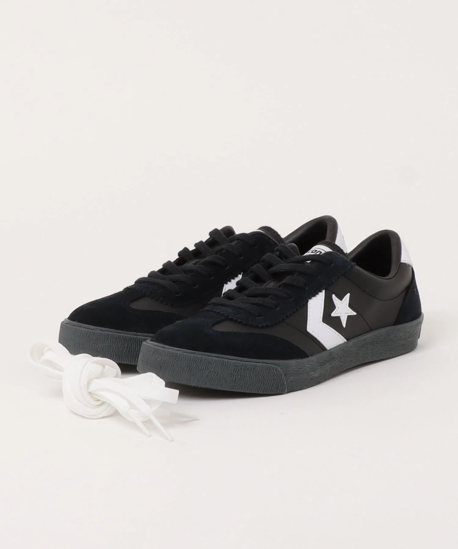 Унисекс кроссовки CONVERSE Roadclassic SK SY OX чёрно-белые — фото 4