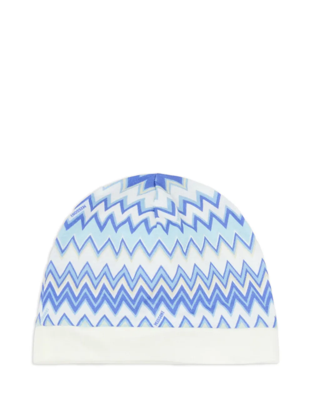 Комплект бодиков с зигзагообразным узором Missoni Kids, синий — фото 4