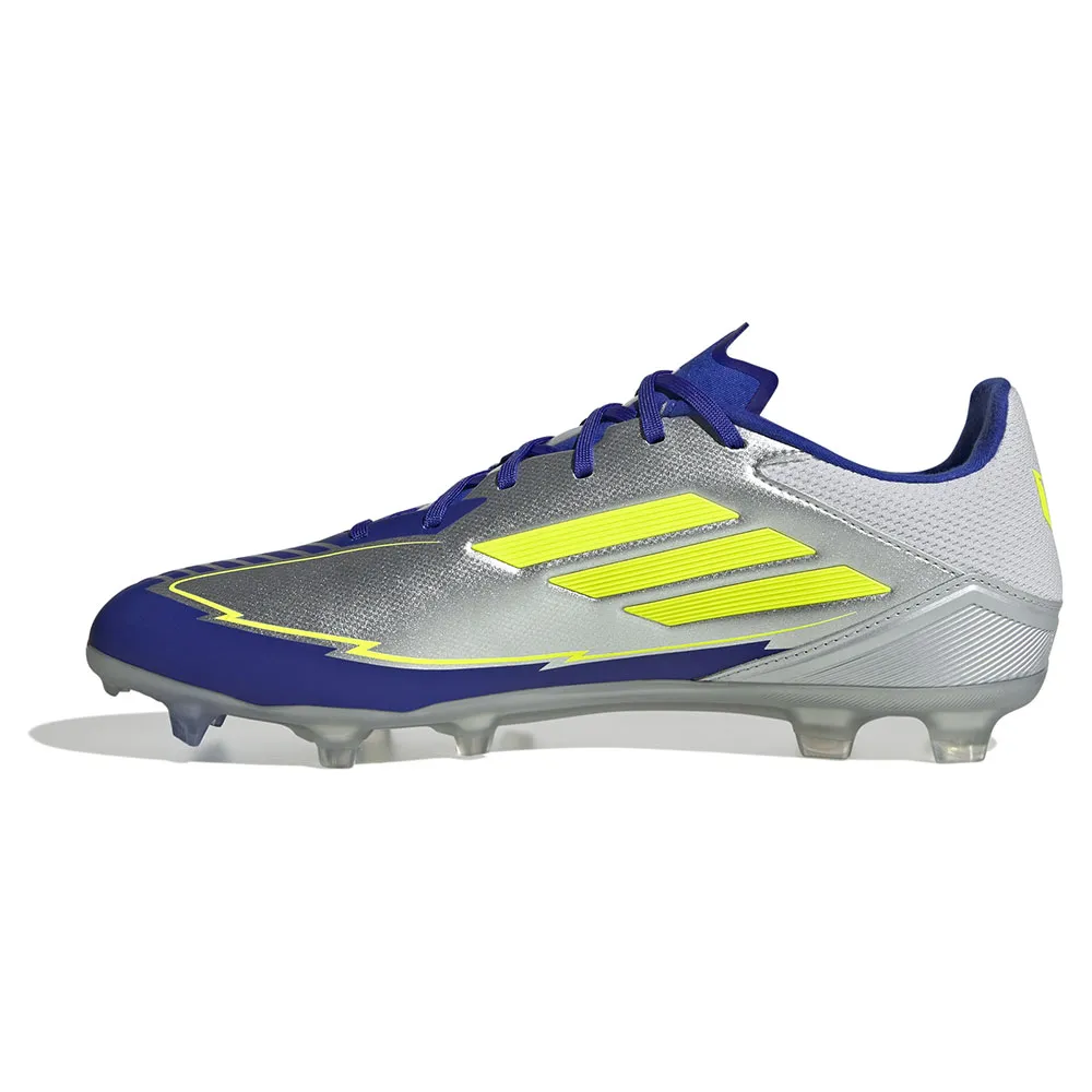 Футбольные бутсы adidas F50 League Messi FG/MG, серебряный — фото 3