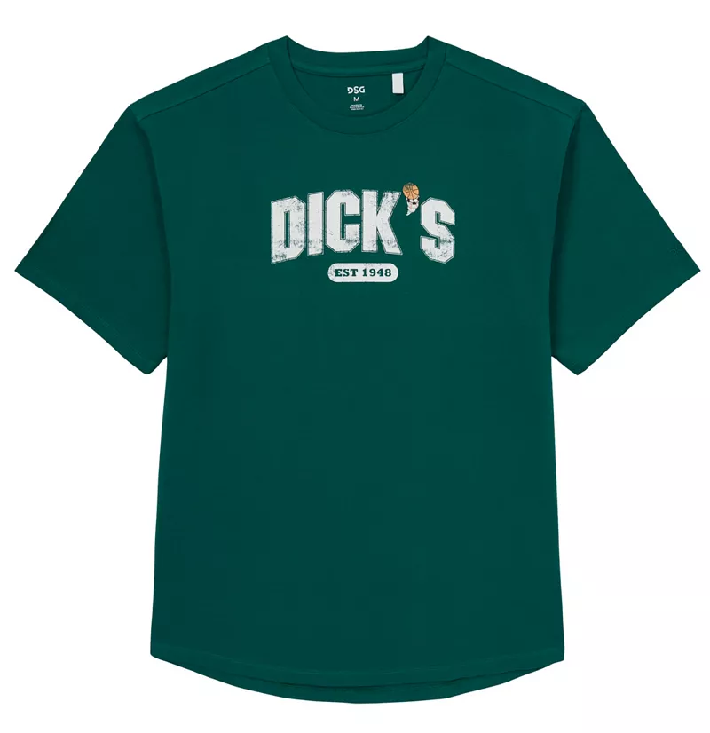 

Хлопковая футболка DICK's Heritage Shop Performance DSG, цвет Green Heritage Rpm