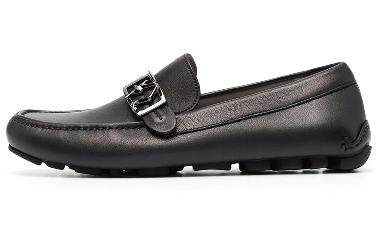 

Кожаные мокасины мужские Gancini Ferragamo, черный