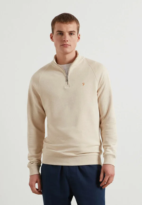 

Толстовка jim с застежкой-молнией на четверть длины Farah, Birch Grey Marl, Серый, Толстовка jim с застежкой-молнией на четверть длины Farah, Birch Grey Marl