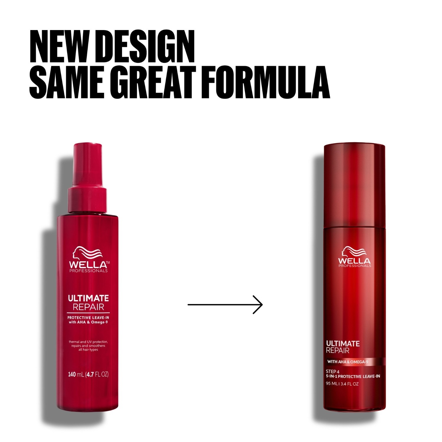 Сыворотка для волос ultimate repair step 4 | 5-in-1 protective leave-in mit aha & omega-9 Wella Professionals, объем 95 мл — фото 4
