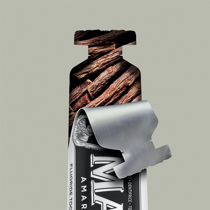 Зубная паста с лакрицей «Мята Амарелли» Marvis, kvapas amarelli licorice-mint 85 мл — фото 2