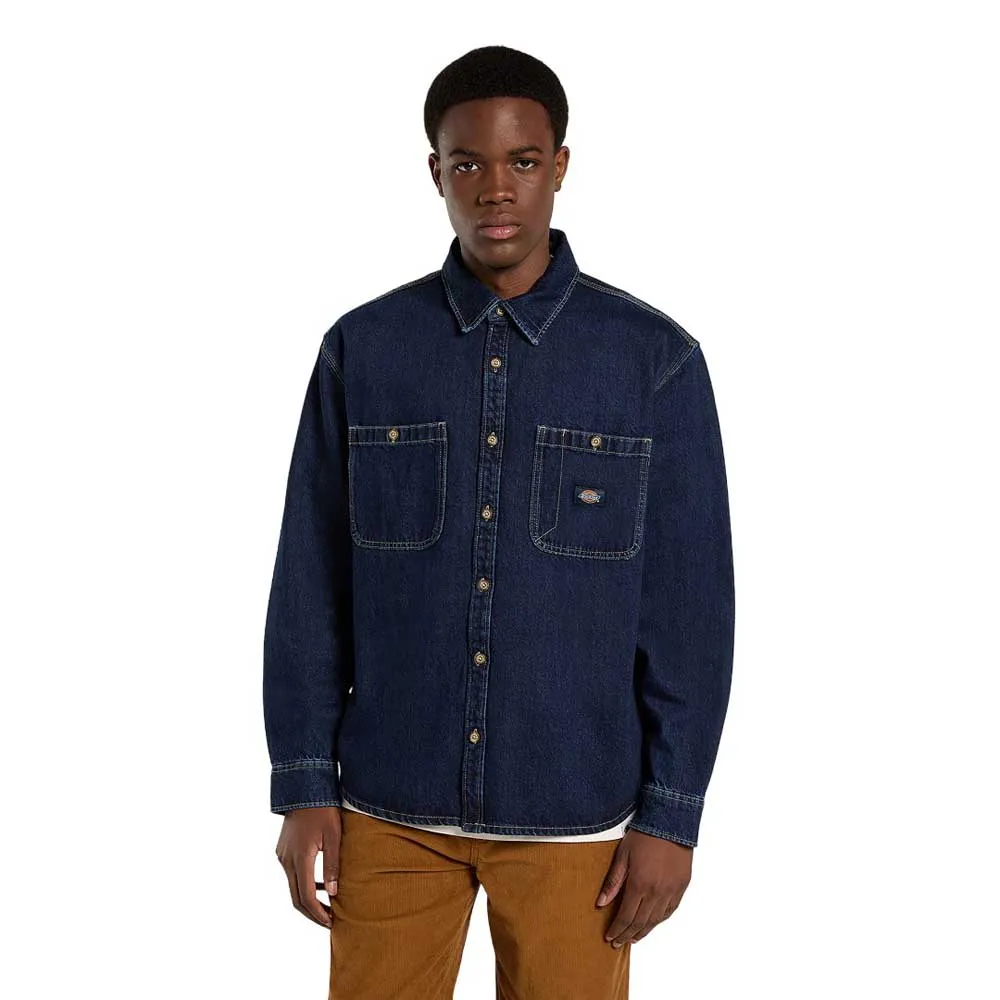 

Рубашка Dickies Mechanic Denim, синий