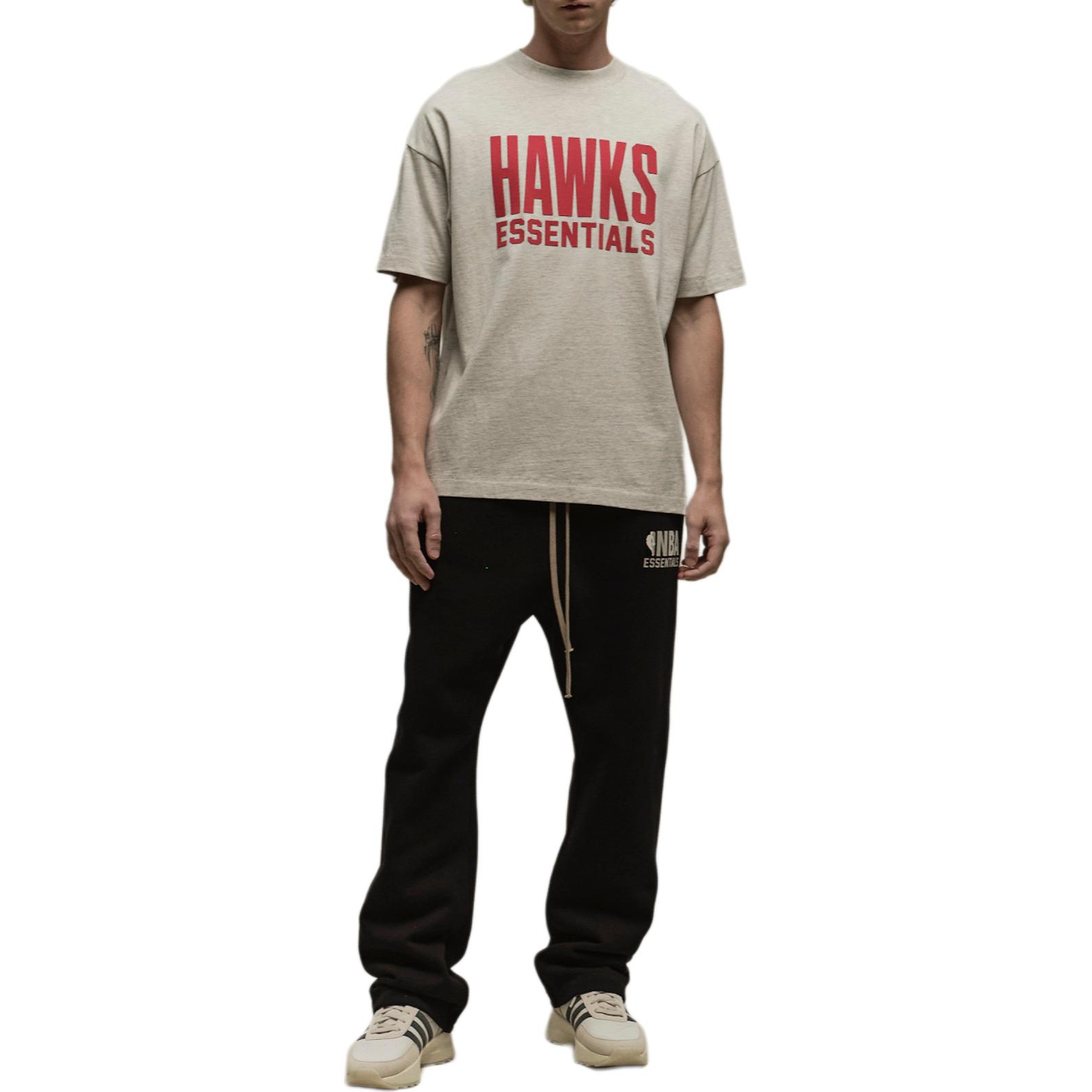 Футболка hawks Fear Of God Essentials, серый — фото 4