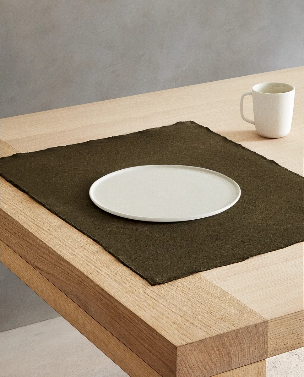 

Подставка для столовых приборов 01 Zara Home, хаки