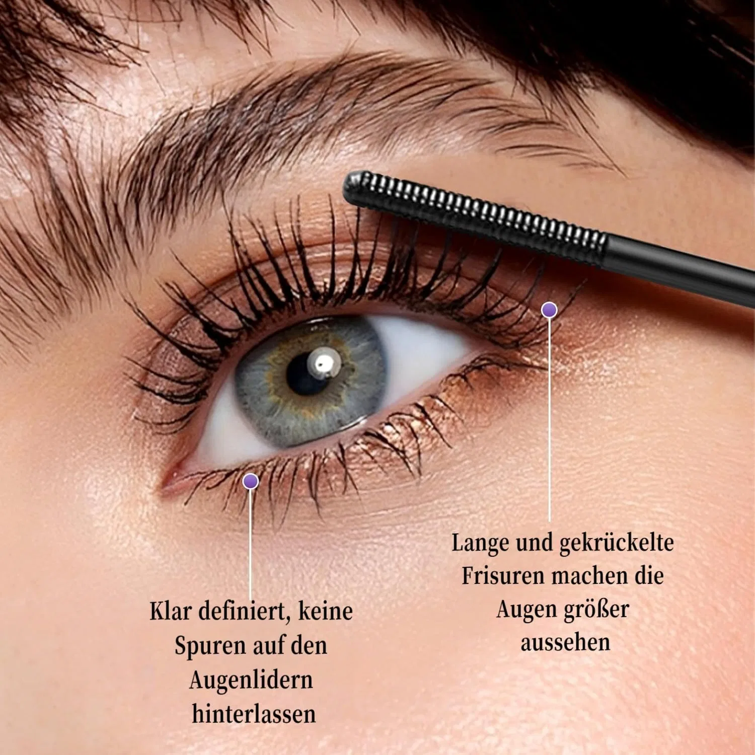Водостойкая тушь для ресниц «Ironeye Mascara» от Faccelove's Generisch, 1 X Brown — фото 3