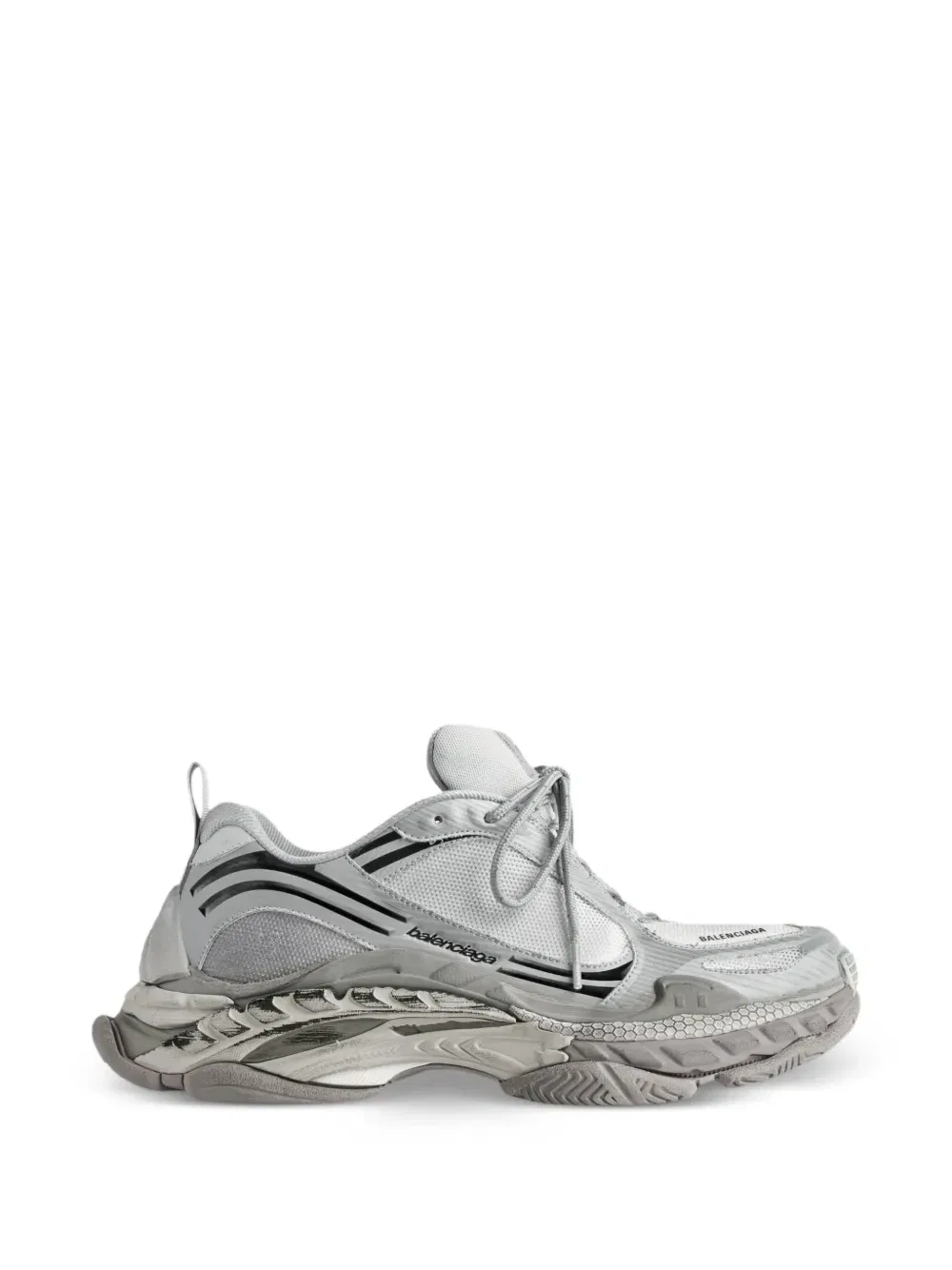 Кроссовки Triple S.2 на шнуровке BALENCIAGA, серый