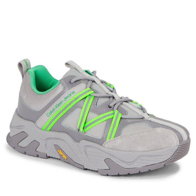 

Кроссовки Calvin Klein Jeans ChunkyRunner Vibram, серый