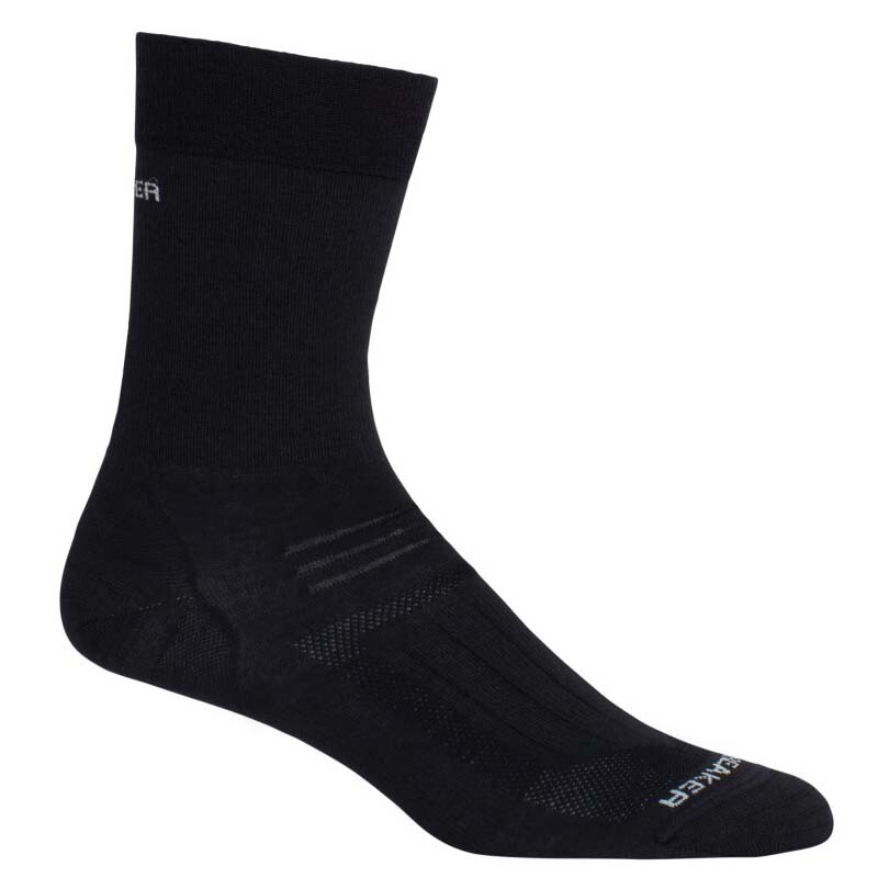 

Носки Icebreaker Hike Ultra Light Liner Crew Merino, черный