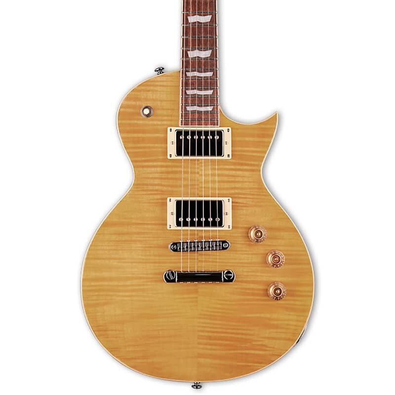 

Электрогитара ESP LTD EC-256 Flame Maple Electric Guitar - Vintage Natural