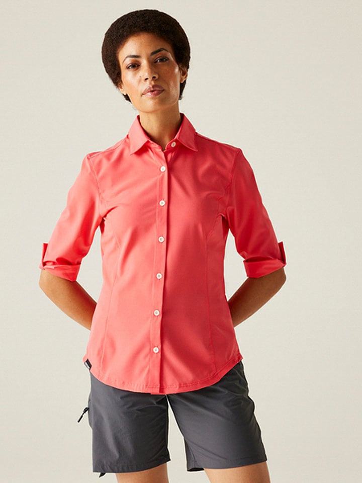 

Функциональная рубашка Киннис оранжевого цвета Regatta