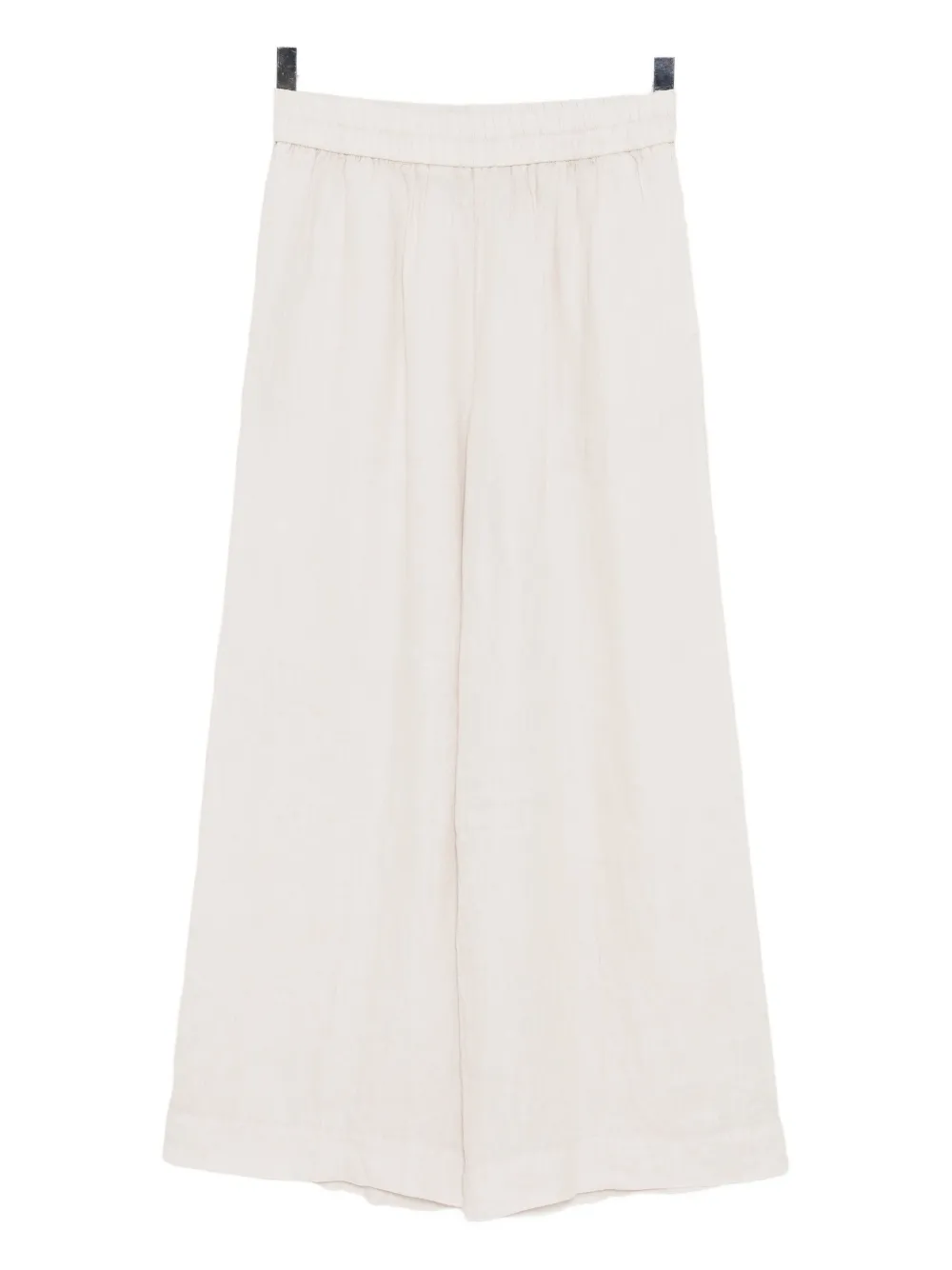 

Льняные брюки широкого кроя James Perse, нейтральный