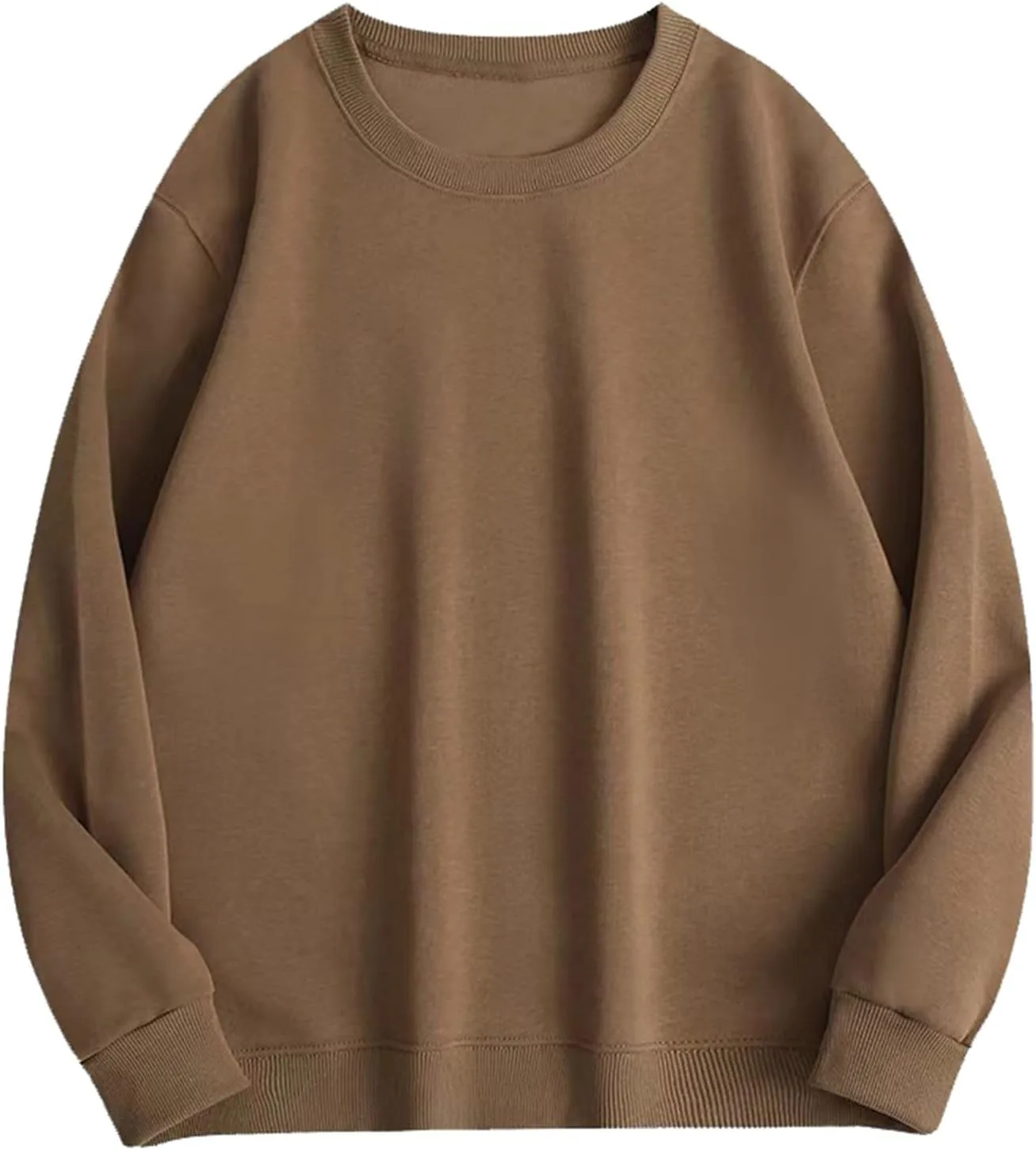 

Мужской свитшот с длинным рукавом и капюшоном в солидном цвете