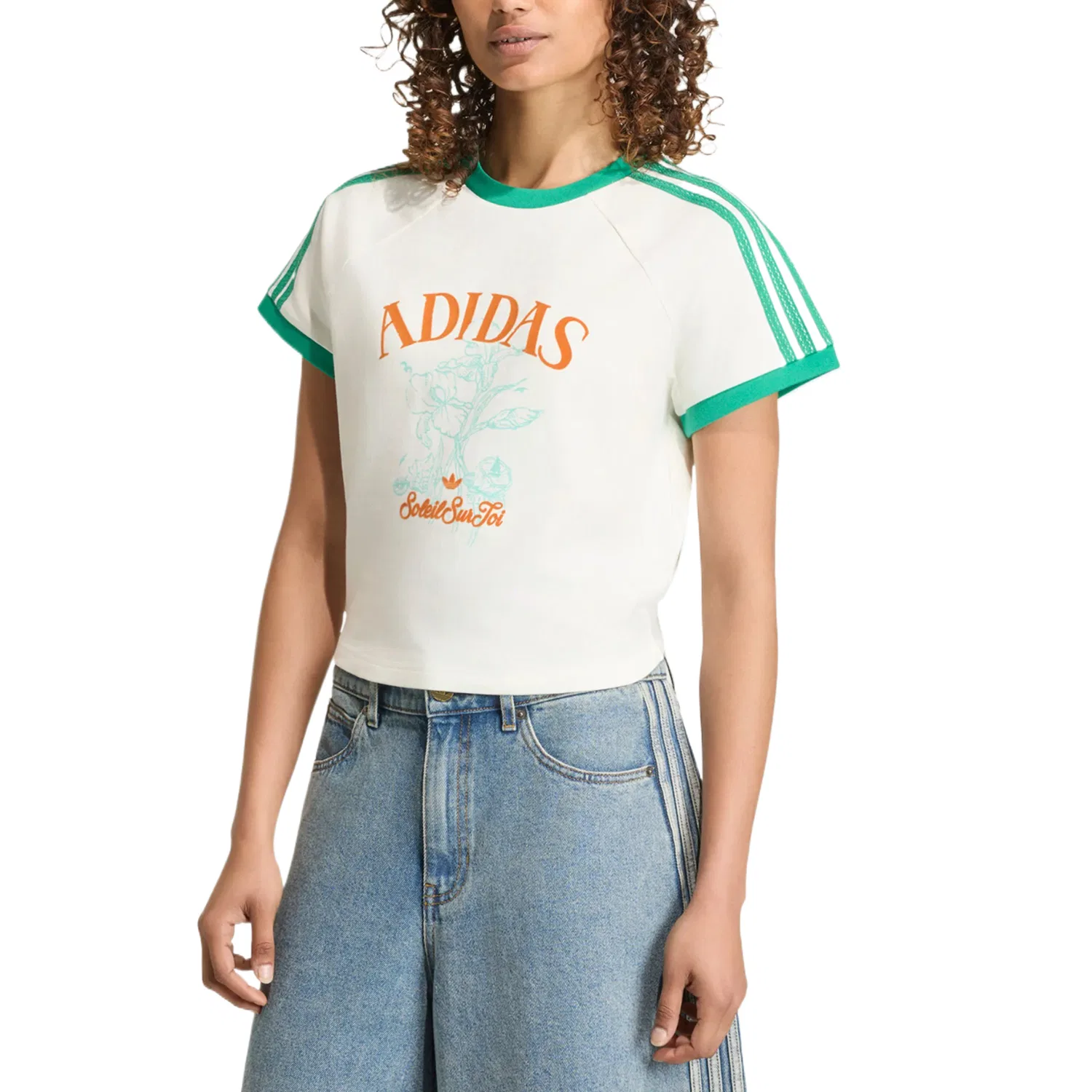 Футболка Adidas Originals Women's Jade White — фото 3