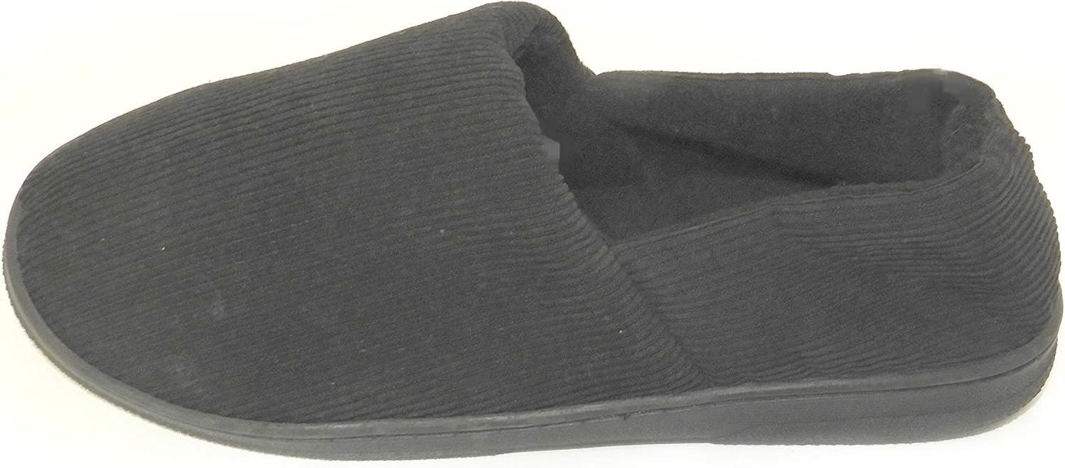 

Мужские вельветовые мокасины с ортопедической стелькой из пены с эффектом памяти и внутренней отделкой из шерпы Rockwell Mens, черный