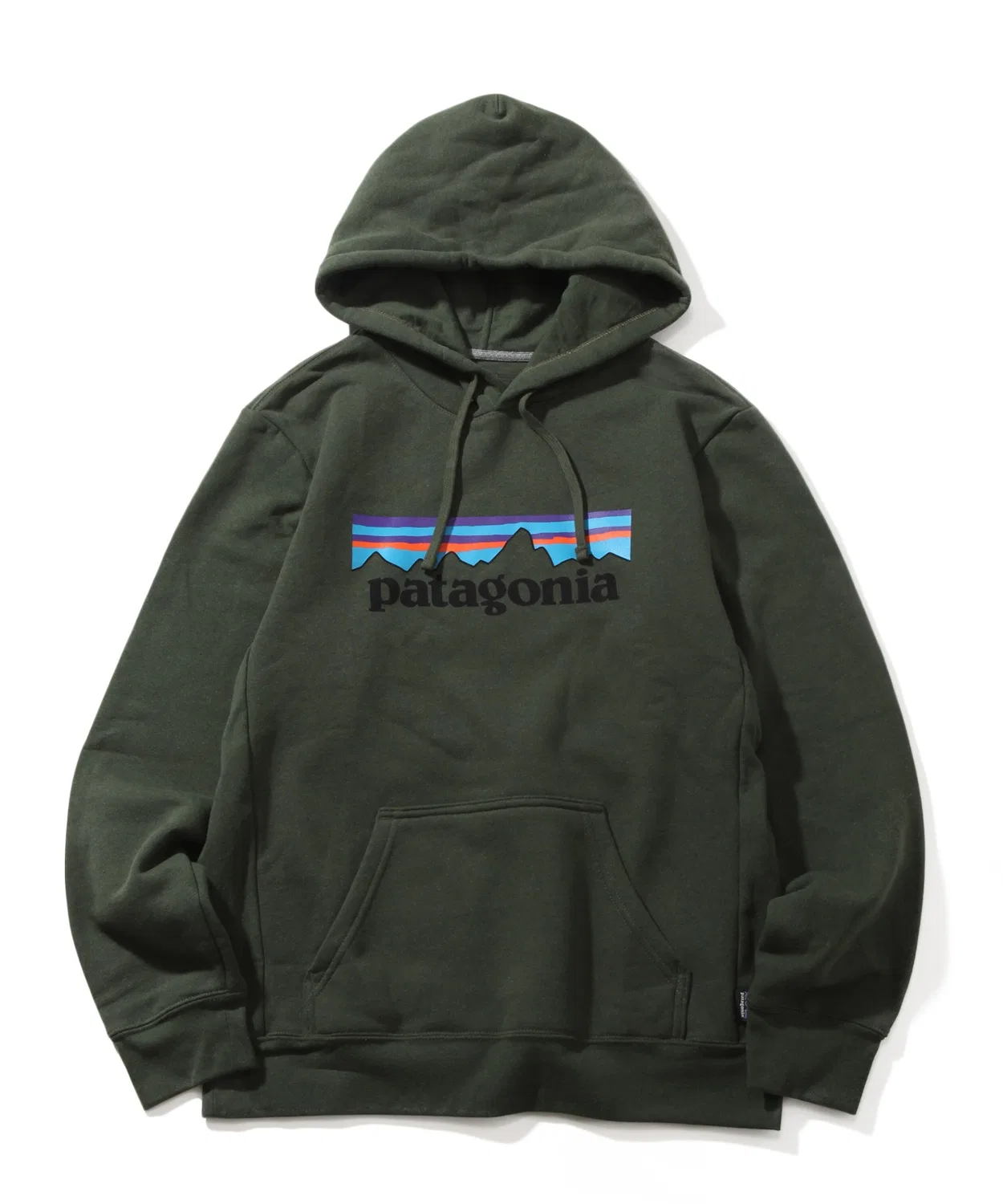 Пуловер Patagonia P-6 Logo Uprisal Hoody из переработанных материалов, хаки