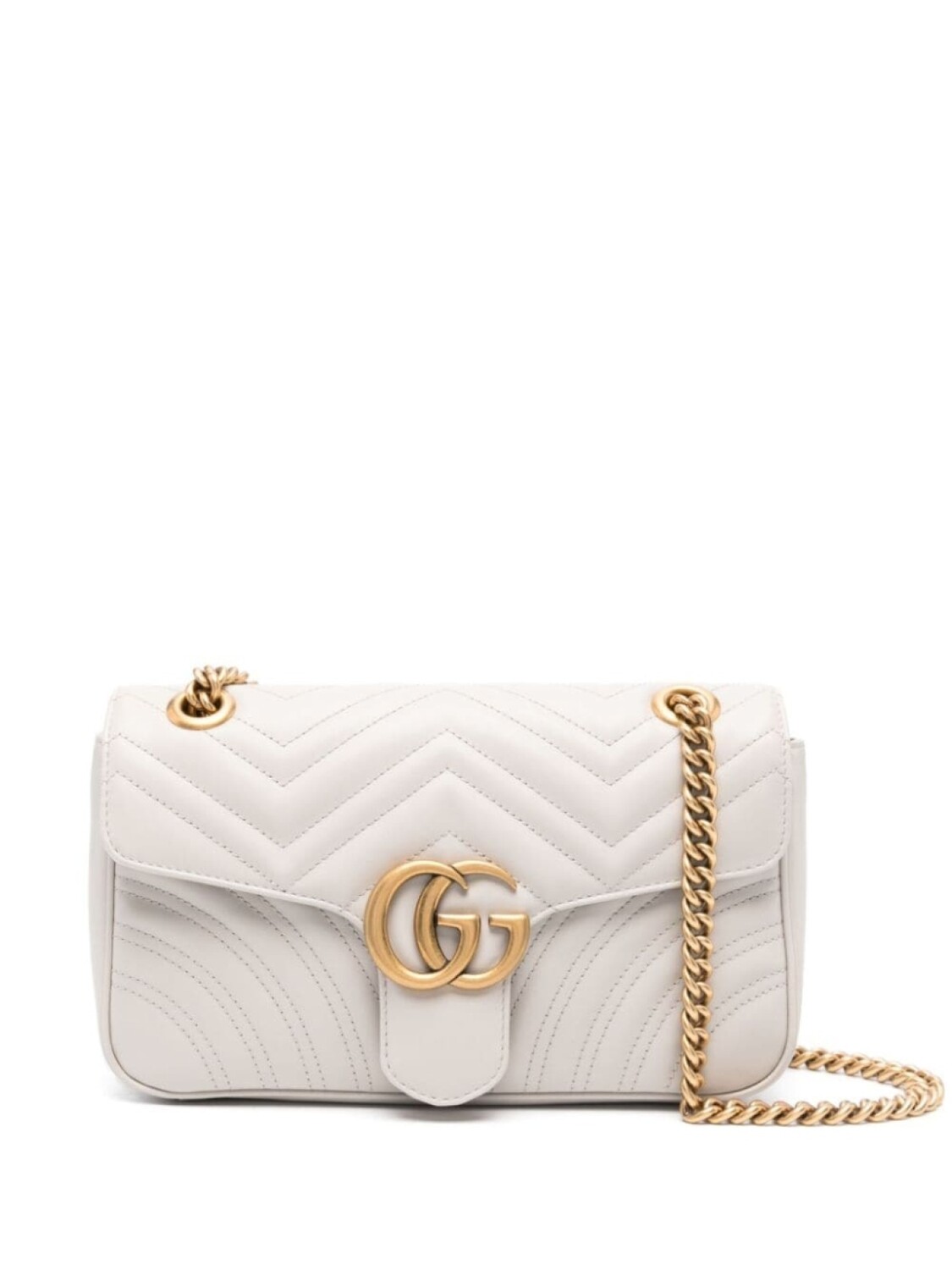 

Маленькая сумка Gucci GG Marmont, серый