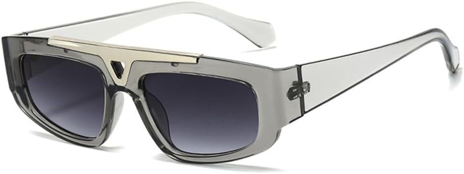 

Солнцезащитные очки «кошачий глаз» для женщин, модные очки с градиентными линзами, трендовые солнцезащитные очки для мужчин с защитой от УФ-излучения UV400 MTZJH, Gray Gray Gradient