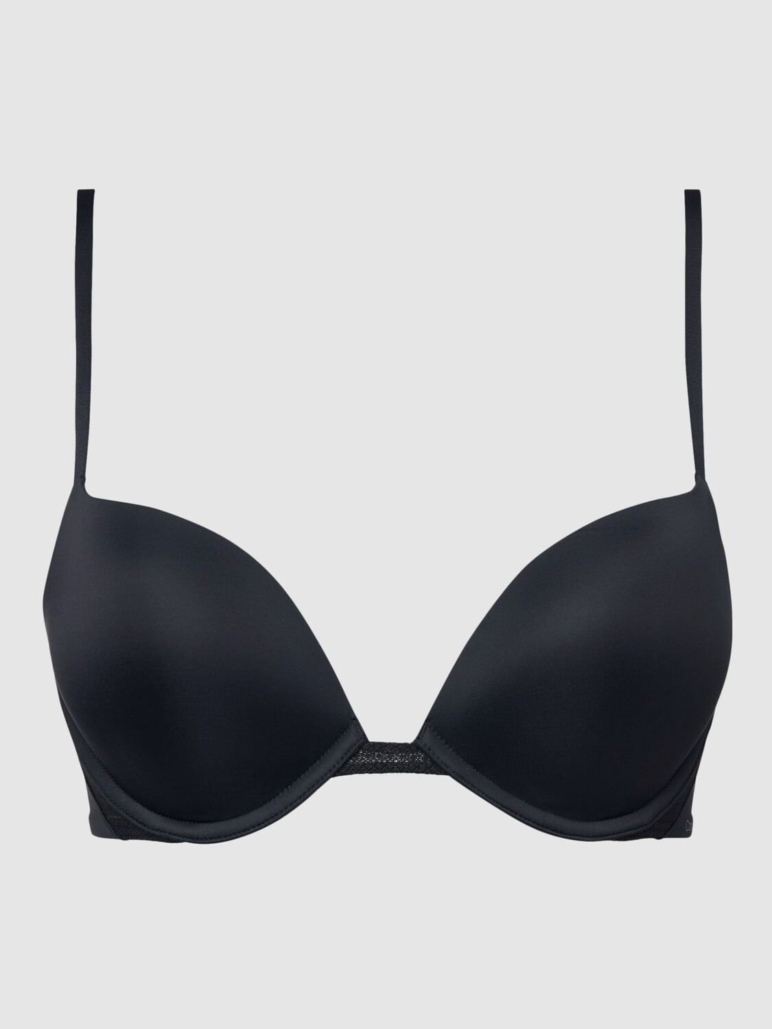 

Calvin Klein Бюстгальтер пуш-ап Perfectly Fit с глубоким вырезом, черный