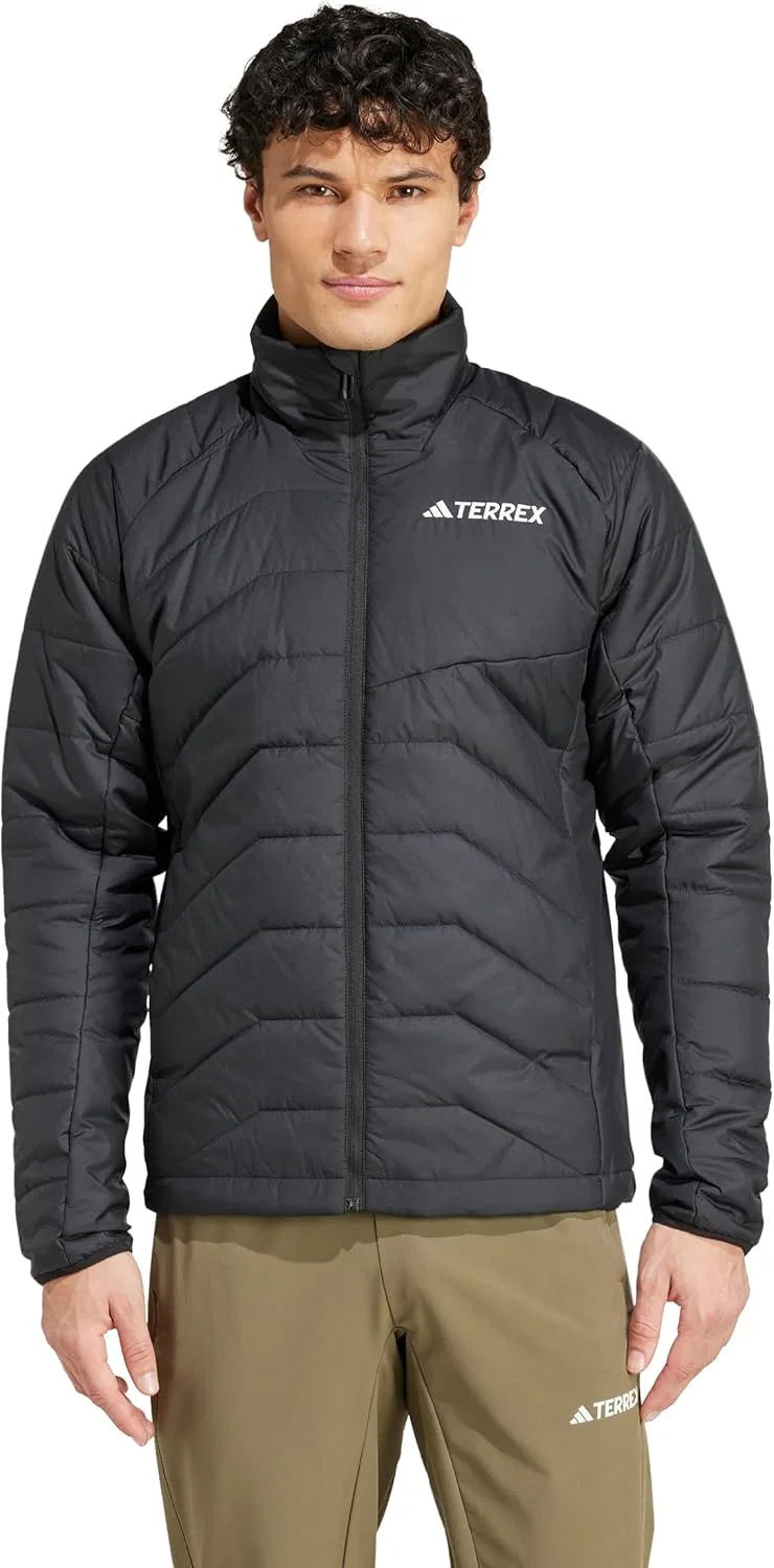 Мужская утепленная походная куртка adidas Terrex из синтетического материала