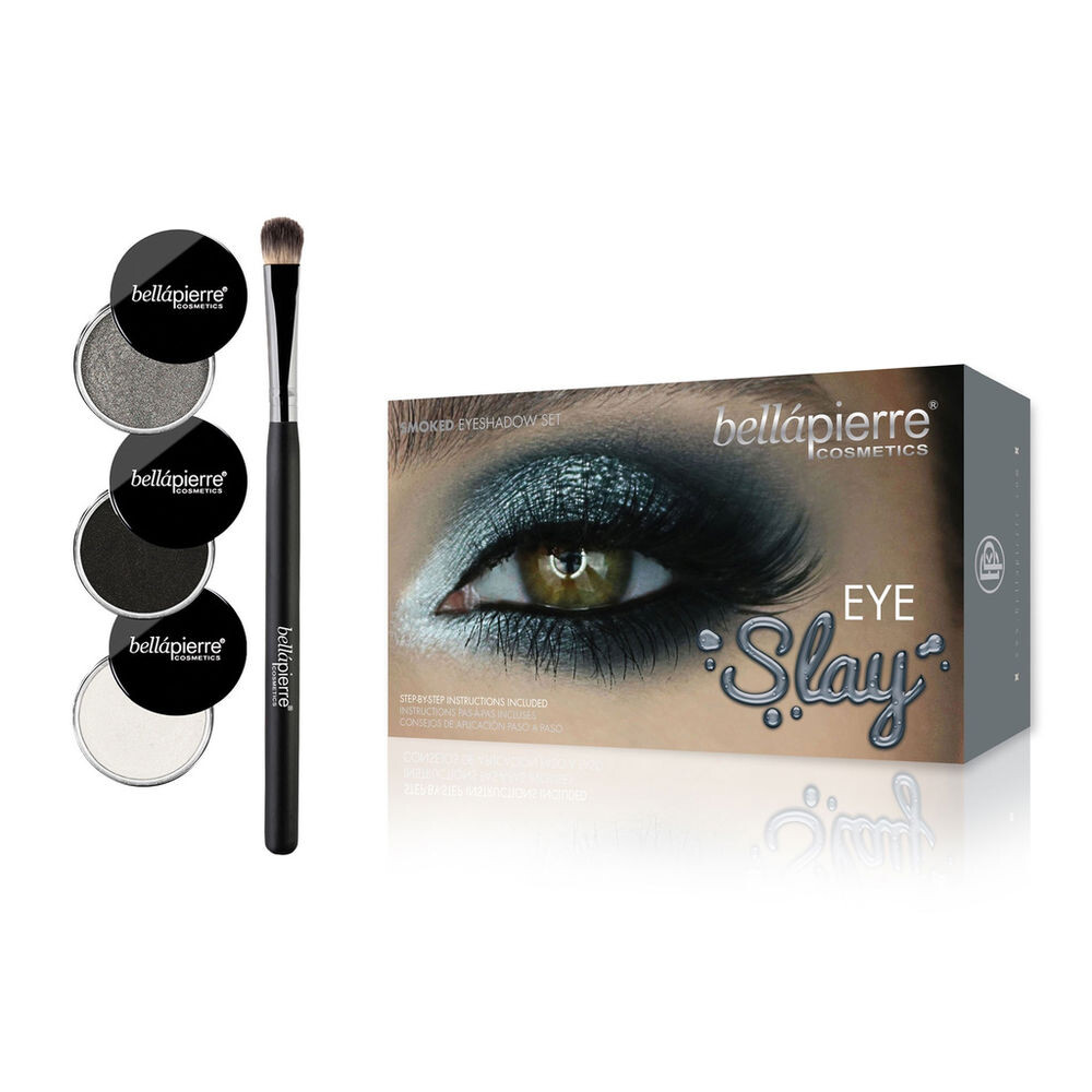

Тени для век Eye Slay Kit Sombra De Ojos Bellapierre Cosmetics, цвет smoked