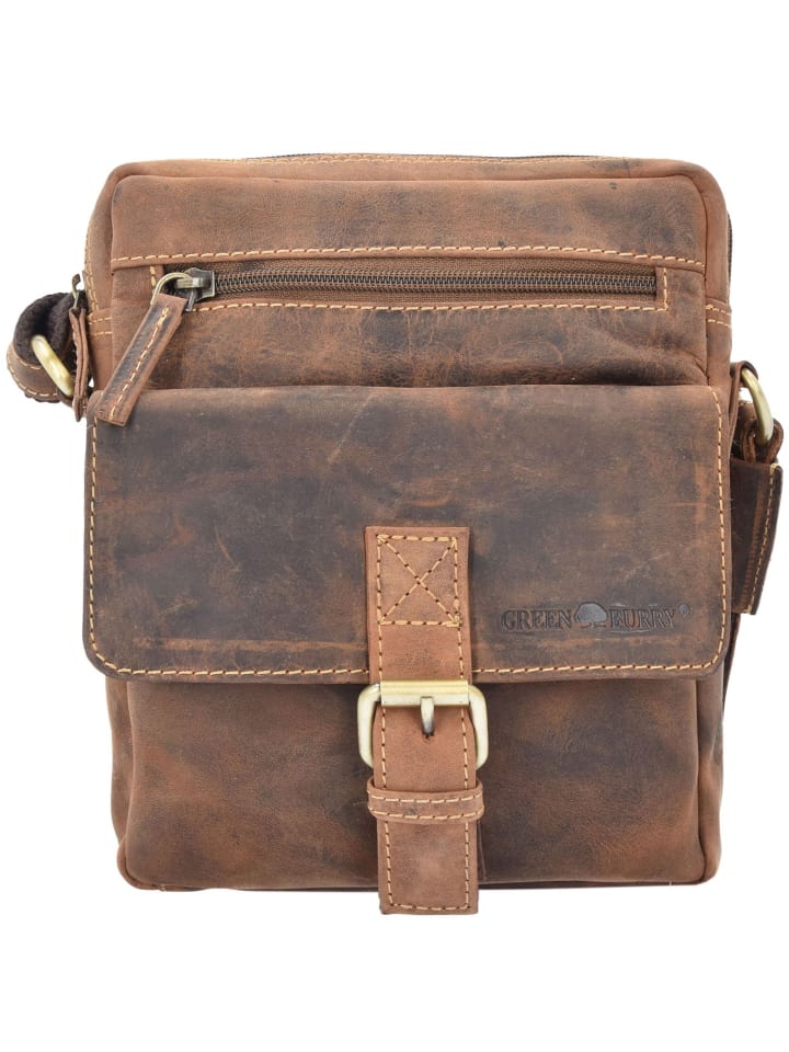 

Сумка через плечо Greenburry, коричневый