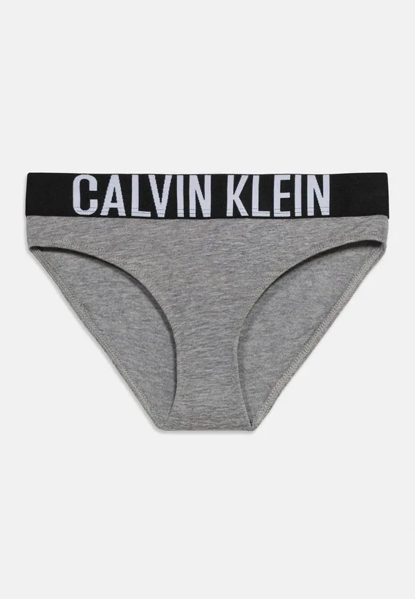 Трусы в упаковке по 2 штуки Calvin Klein Underwear, Grey/Bright White — фото 3